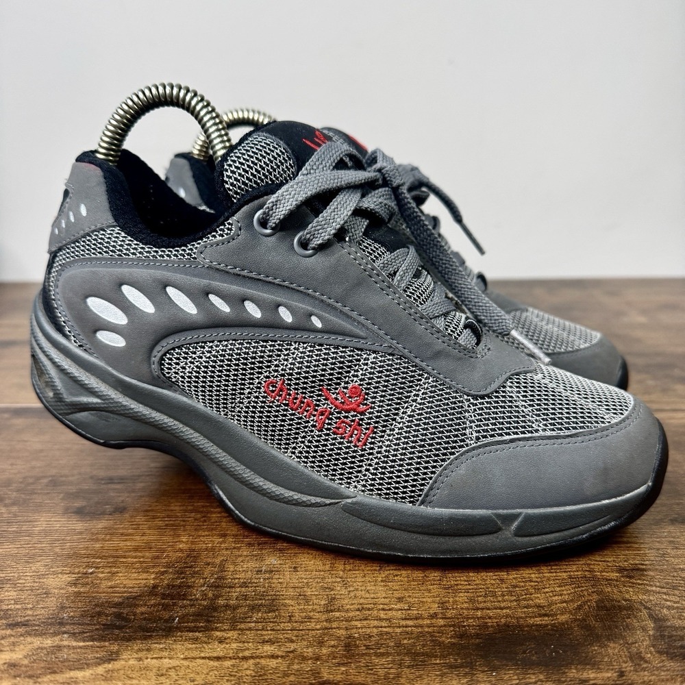 Chung Shi Stafild Women's Gray Rocker Toning Walking Shoes 5.5